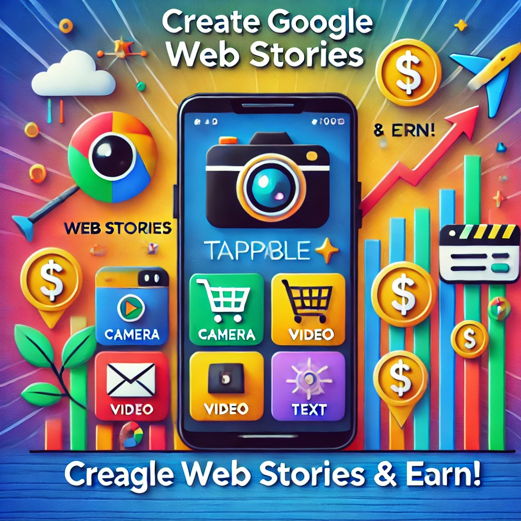 Google Web Story Full Course and earn $5 - $15 daily